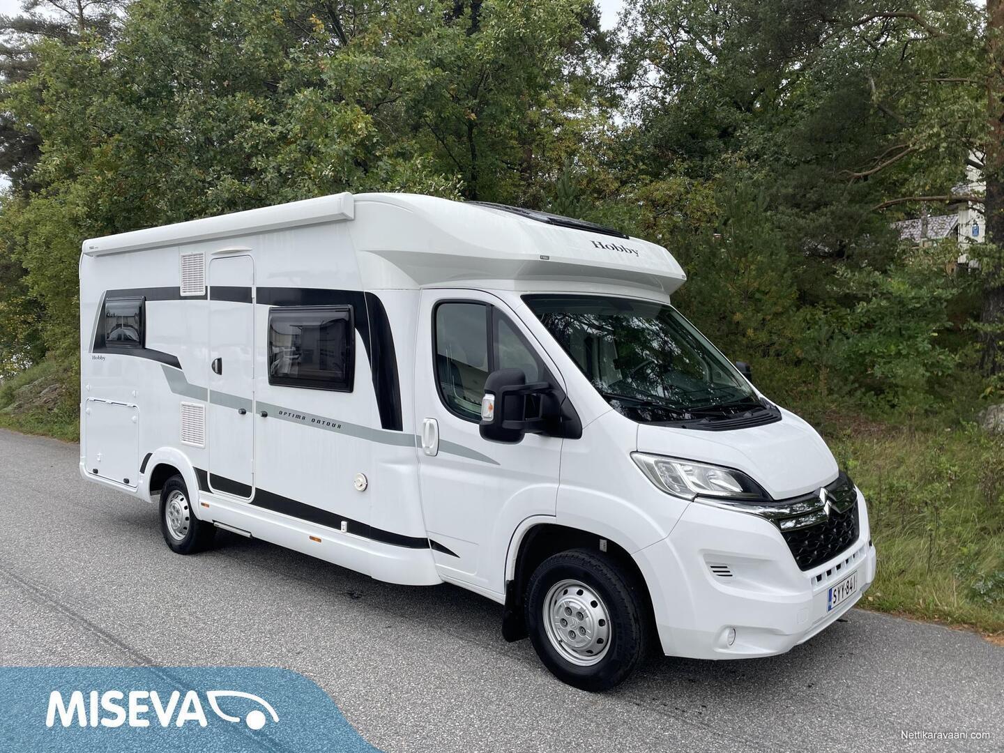 Hobby Optima Ontour T Hfl Citroen Hv Laskuvuode Iso