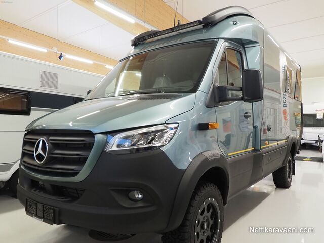 Hymer Venture S Mercedes Benz 419 CDI 2024 Matkailuauto Puoli