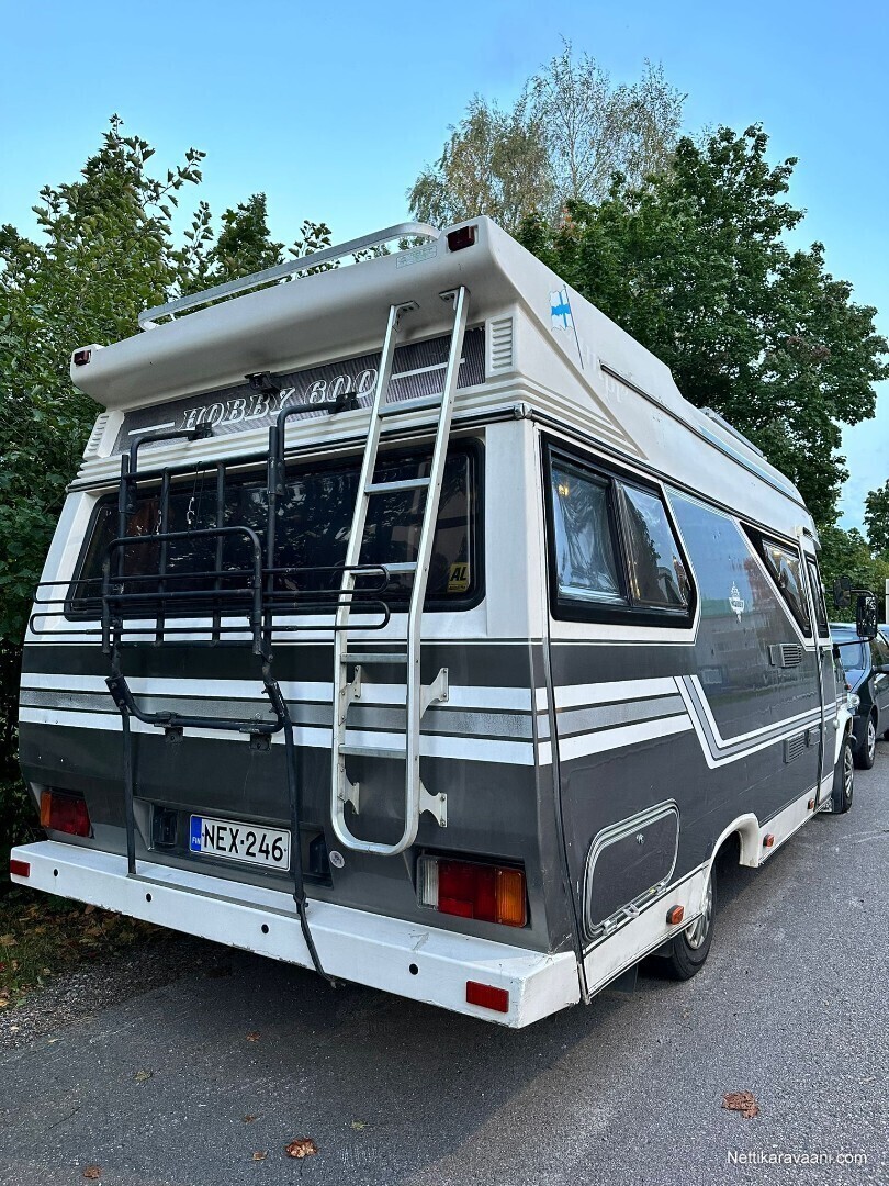 Hobby Ducato Fiat Hobby 600 1991 Matkailuauto Puoli Integroitu Nettikaravaani