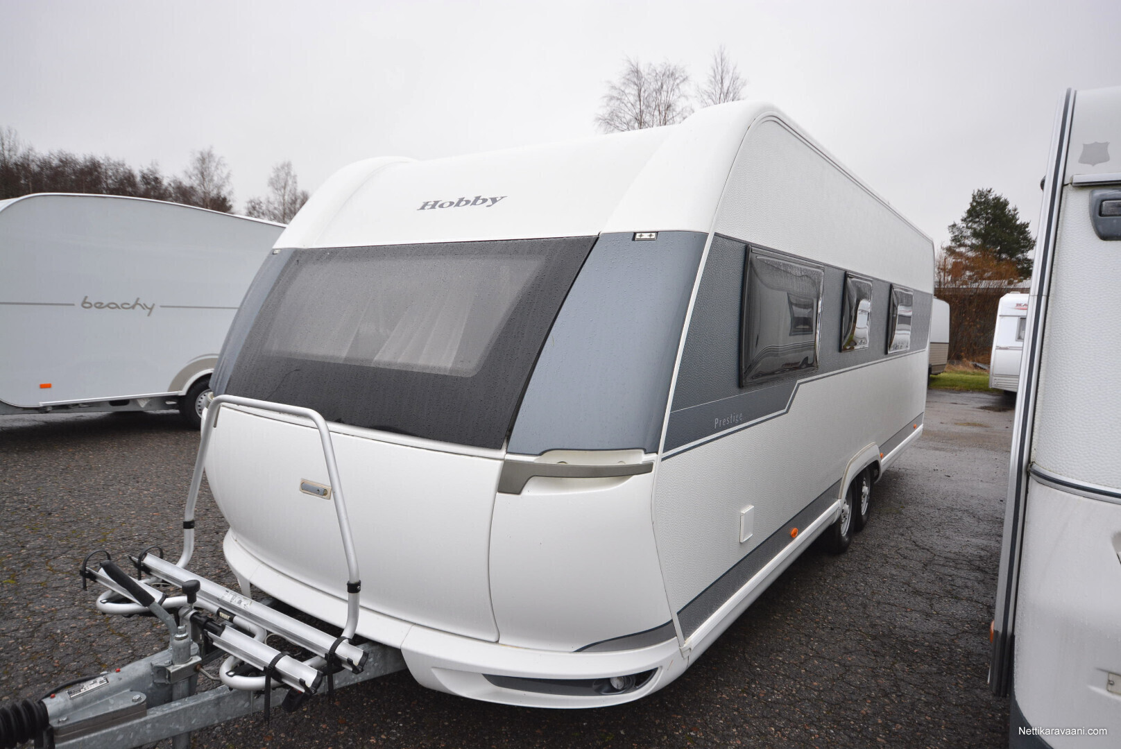 Hobby 650 650 WFU Prestige, Alde, Uusi "tuulilasi" 2015 - Matkailuvaunu ...