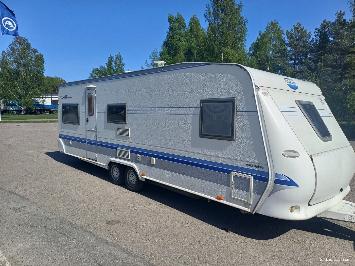 Hobby 650 KMFe EXCLUSIVE KERROS-SÄNKY 2005 - Matkailuvaunu - Nettikaravaani