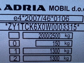 Adria Alpina 763 UK